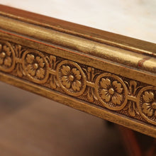 Load image into Gallery viewer, x SOLD Antique French Table, Gilt Wood and Marble Lamp Table, Coffee Table Side Table B11136