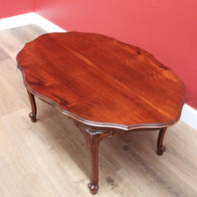 Load image into Gallery viewer, x SOLD Vintage French Mahogany Cabriole Leg Shaped Top Coffee Lamp side Table B10692