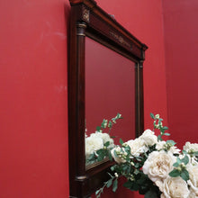 Load image into Gallery viewer, x SOLD Antique French Mirror. Empire Style Trumeau or Pier Mirror, Gilt Mantle Mirror. B11161