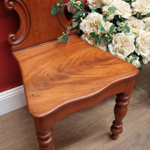 Load image into Gallery viewer, x SOLD Pair of Antique English Mahogany Hall Chairs, English Church Chairs, Shield Back B11108