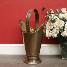 Load image into Gallery viewer, x SOLD Antique French Brass Umbrella Holder Stand use for Umbrellas, Walking Stick. B10113