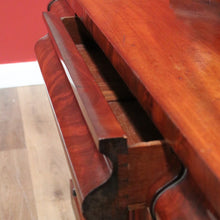 Load image into Gallery viewer, x SOLD Antique English Mahogany Sideboard, Antique Inverted Front Sideboard Cabinet B11017
