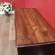 Load image into Gallery viewer, x SOLD Antique French Chest of Drawers, French Oak and Brass Handle Hall Cabinet Chest B10922