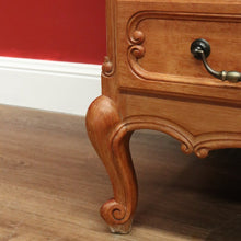 Load image into Gallery viewer, x SOLD Antique French Chest of Drawers, Light Oak Chest of Three Drawers, Hall Cabinet B10921
