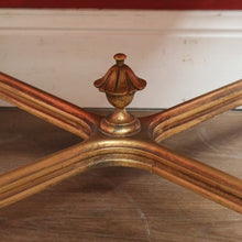 Load image into Gallery viewer, x SOLD Antique French Table, Gilt Wood and Marble Lamp Table, Coffee Table Side Table B11136
