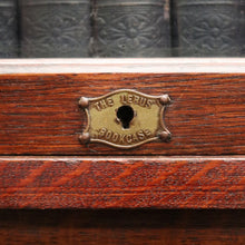 Load image into Gallery viewer, x SOLD Antique English Solicitors Bookcase, Four Section Stackable Bookcase, The Lebus B11089