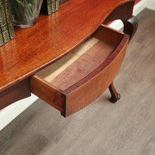 Load image into Gallery viewer, x SOLD Antique English Oak Hall Table, Single Drawer to Apron, Sofa, Lounge Side Table. B9868