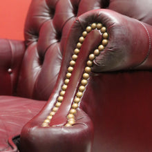 Load image into Gallery viewer, x SOLD Leather Chesterfield Button Back Office Chair Hancock and Moore Leather Armchair. B11283