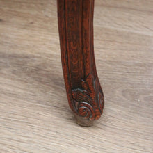 Load image into Gallery viewer, x SOLD Antique French Sofa Table Side Table Lamp Hall Table with Carved Scalloped Apron B10641