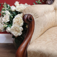 Load image into Gallery viewer, x SOLD Antique Grandfather Chair, Antique English Mahogany Arm Chair, Grandfather Chair B11016