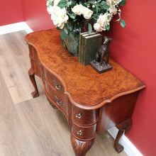 Load image into Gallery viewer, x SOLD Antique French Burr Walnut Side Cabinet Side Table, Sideboard, Chest of Drawers B10471