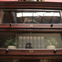 Load image into Gallery viewer, x SOLD Antique English Solicitors Bookcase, Four Section Stackable Bookcase, The Lebus B11089