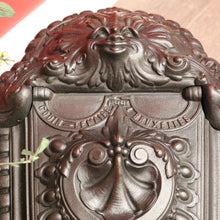 Load image into Gallery viewer, x SOLD Antique French Coal Scuttle, Kindling Fire Starter Holder Fire Box B10452