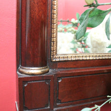 Load image into Gallery viewer, x SOLD Antique French Mirror. Empire Style Trumeau or Pier Mirror, Gilt Mantle Mirror. B11161