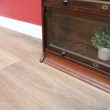 Load image into Gallery viewer, x SOLD Antique English Solicitors Bookcase, Four Section Stackable Bookcase, The Lebus B11089