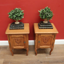 Load image into Gallery viewer, x SOLD Pair of French Bedside Tables, Bedside Cabinets, Lamp Tables or Side Tables B10940