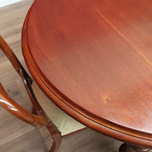 Load image into Gallery viewer, x SOLD Antique English D-End Dining Table, Antique Mahogany 3 Leaf Kitchen Dining Table B10823