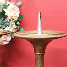 Load image into Gallery viewer, x SOLD Pair of Antique French Candle Holders, Antique Church Candle Sticks, IHS, Dragon B10765