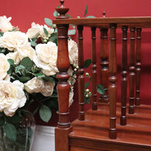 Load image into Gallery viewer, Antique English Music Canterbury , Magazine Holder, with Drawer to Base, Brass B11234