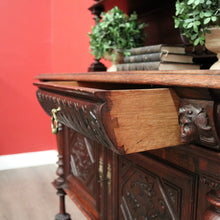 Load image into Gallery viewer, x SOLD Antique Sideboard, French Oak Servery, Buffet, Hall Cabinet Sideboard in Oak. B10264