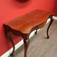 Load image into Gallery viewer, x SOLD Antique English Oak Hall Table, Single Drawer to Apron, Sofa, Lounge Side Table. B9868
