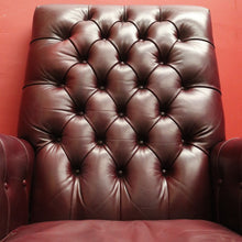 Load image into Gallery viewer, x SOLD Leather Chesterfield Button Back Office Chair Hancock and Moore Leather Armchair. B11283