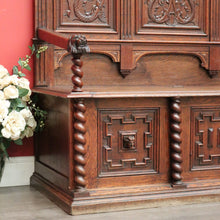 Load image into Gallery viewer, x SOLD Antique French Hall Seat, Lift Lid Blanket Shoe Box Hall Settle Bench Seat Chair. B10144
