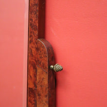 Load image into Gallery viewer, x SOLD Antique French Burr Walnut Dressing Table, Twin Pedestal Mirror Dressing Table. B10436