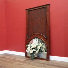 Load image into Gallery viewer, Antique French Mantle Mirror, French Walnut and Bevelled Edge Hall Wall Mirror B10571