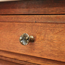 Load image into Gallery viewer, x SOLD Pair of Antique French Oak Bedside Cabinets, Lamp Tables with Tier Storage Base B10566