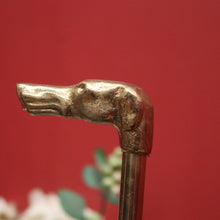 Load image into Gallery viewer, x SOLD Vintage French Brass Umbrella Holder, Umbrella Shaped Umbrella Stand B11212