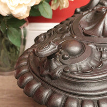 Load image into Gallery viewer, x SOLD Antique French Coal Scuttle, Kindling Fire Starter Holder Fire Box B10452