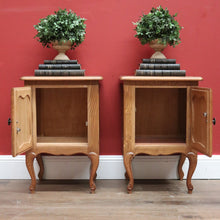 Load image into Gallery viewer, x SOLD Pair of French Bedside Tables, Bedside Cabinets, Lamp Tables or Side Tables B10940