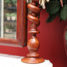Load image into Gallery viewer, x SOLD Antique English Mahogany Marble Base, Chest of Drawers Mirror, Toilet Mirror B10706