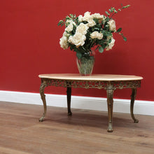 Load image into Gallery viewer, x SOLD Vintage Italian Coffee Table, Gilt Brass and Marble Top Coffee Table, Side Table B11048
