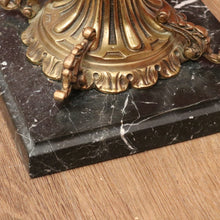 Load image into Gallery viewer, x SOLD Vintage Italian Lamp Table, Glass, Marble and Brass Flower Side Table Hall Table B10738