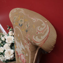 Load image into Gallery viewer, x SOLD Antique English Prayer Chair, Home Worship Kneeler with Tapestry Seat and Back. B11261