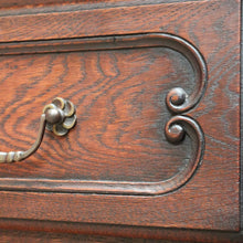 Load image into Gallery viewer, x SOLD Antique French Chest of Drawers, 3 Drawer Hall Cabinet Living Room Cabinet Chest B10683