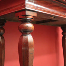 Load image into Gallery viewer, x SOLD Antique English Mahogany Hall Table With 2 Drawers to the Apron, Side Table. B10384