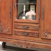 Load image into Gallery viewer, x SOLD Antique French Sideboard, Buffet Linen Press Cabinet Hall Cupboard Large Storage. B9796