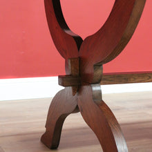 Load image into Gallery viewer, x SOLD Antique French Oak Table, Foyer Entry Table, Desk. Cross Pedestal Dining Table B10561