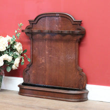 Load image into Gallery viewer, x SOLD Antique French Umbrella Holder, French Oak 5 Hole Umbrella, Cane Walking Stick B10577