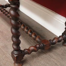 Load image into Gallery viewer, x SOLD Antique French Hall Cabinet, Chest of Drawers, Lamp Side Table with Spiral Legs B10201