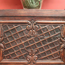Load image into Gallery viewer, x SOLD Antique French Bedside Table, French Oak Lamp Side Table or Cabinet with Drawer B10797