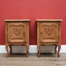 Load image into Gallery viewer, x SOLD Pair of French Bedside Tables, Bedside Cabinets, Lamp Tables or Side Tables B10940