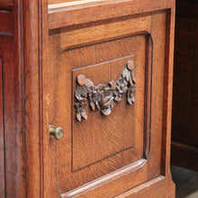 Load image into Gallery viewer, x SOLD Antique Bedside Tables, French Oak and Marble Lamp Table, Side Tables, Bedsides B10880