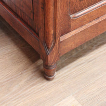 Load image into Gallery viewer, x SOLD Antique Bedside Tables, French Oak and Marble Lamp Table, Side Tables, Bedsides B10880