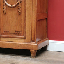 Load image into Gallery viewer, x SOLD Antique French Oak and Marble Sideboard, Two Drawer Entry, Foyer or Hall Cabinet B10956