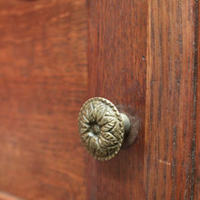 Load image into Gallery viewer, x SOLD Antique French Bedside Cabinets, Oak and Marble Bedside Tables, Lamp Side Tables B10551