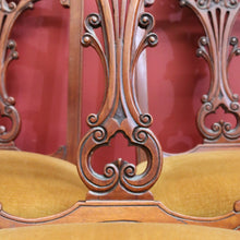 Load image into Gallery viewer, x SOLD Set of 4 Antique English Dining Chairs, 4 Mahogany Kitchen Chairs, Hall Chairs B10681